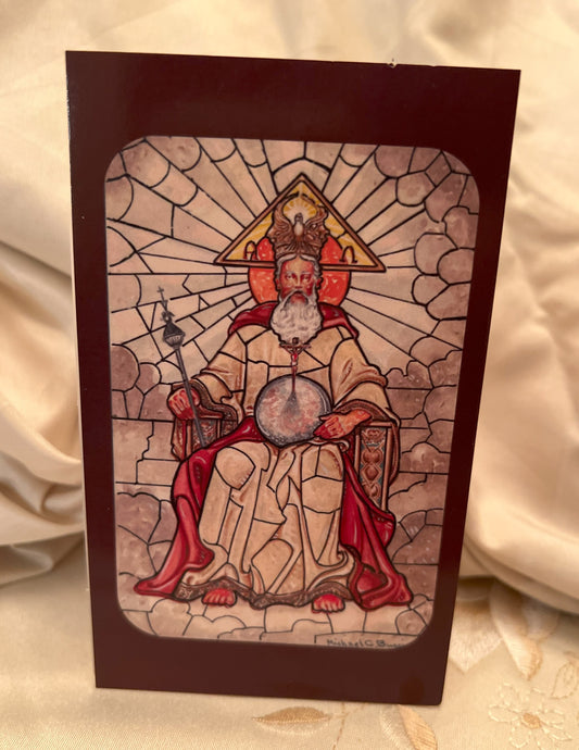 Pater Noster Prayer Card