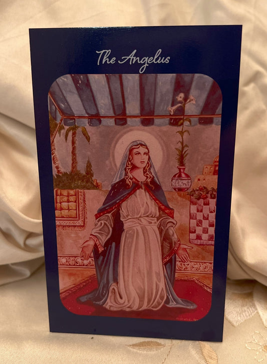 The Angelus Prayer Card