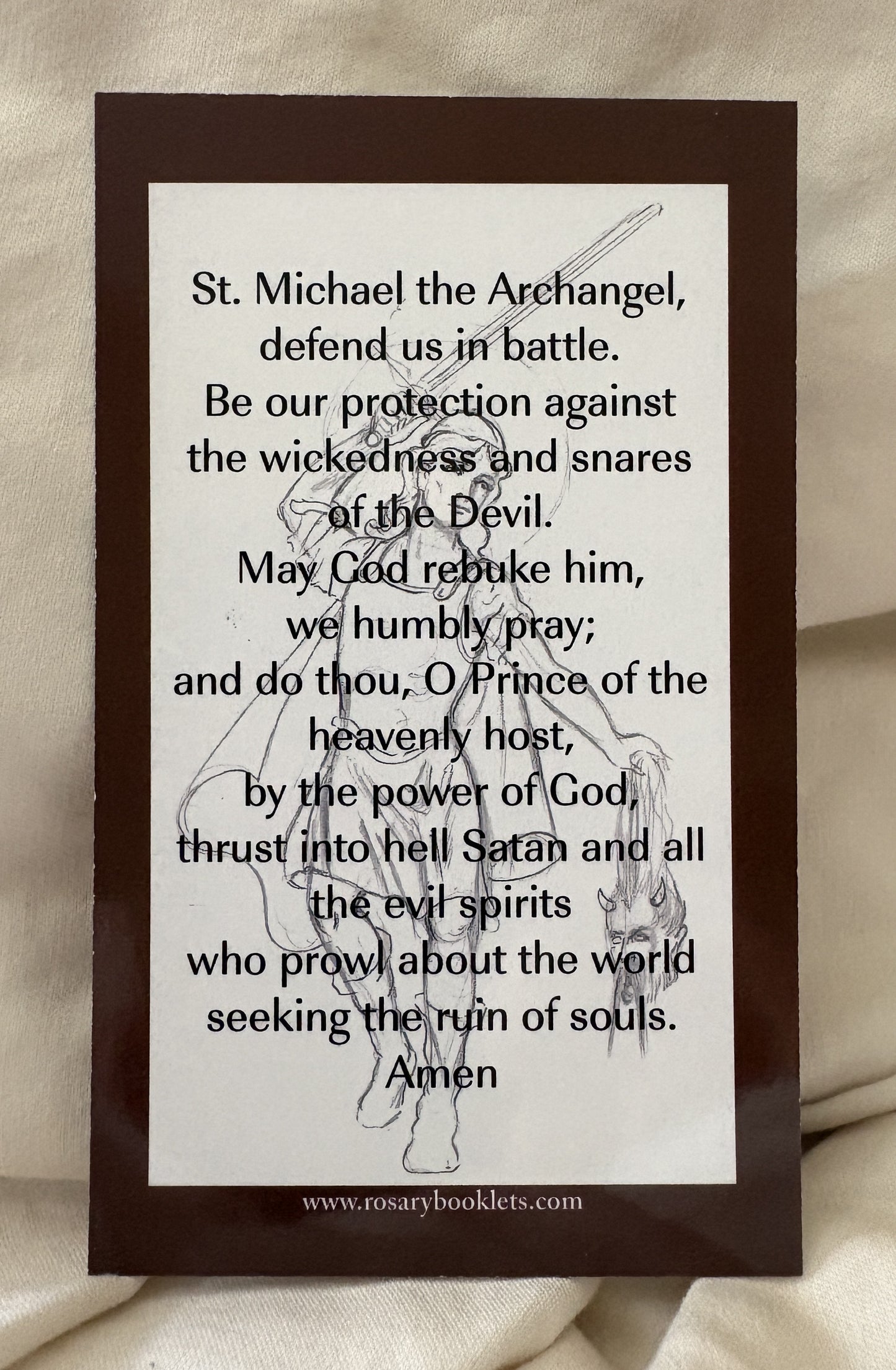 St. Michael the Archangel (English)