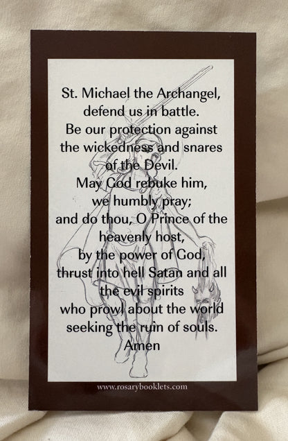 St. Michael the Archangel (English)