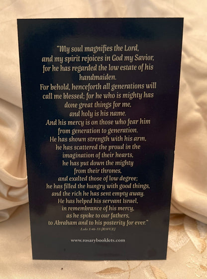The Magnificat Prayer Card