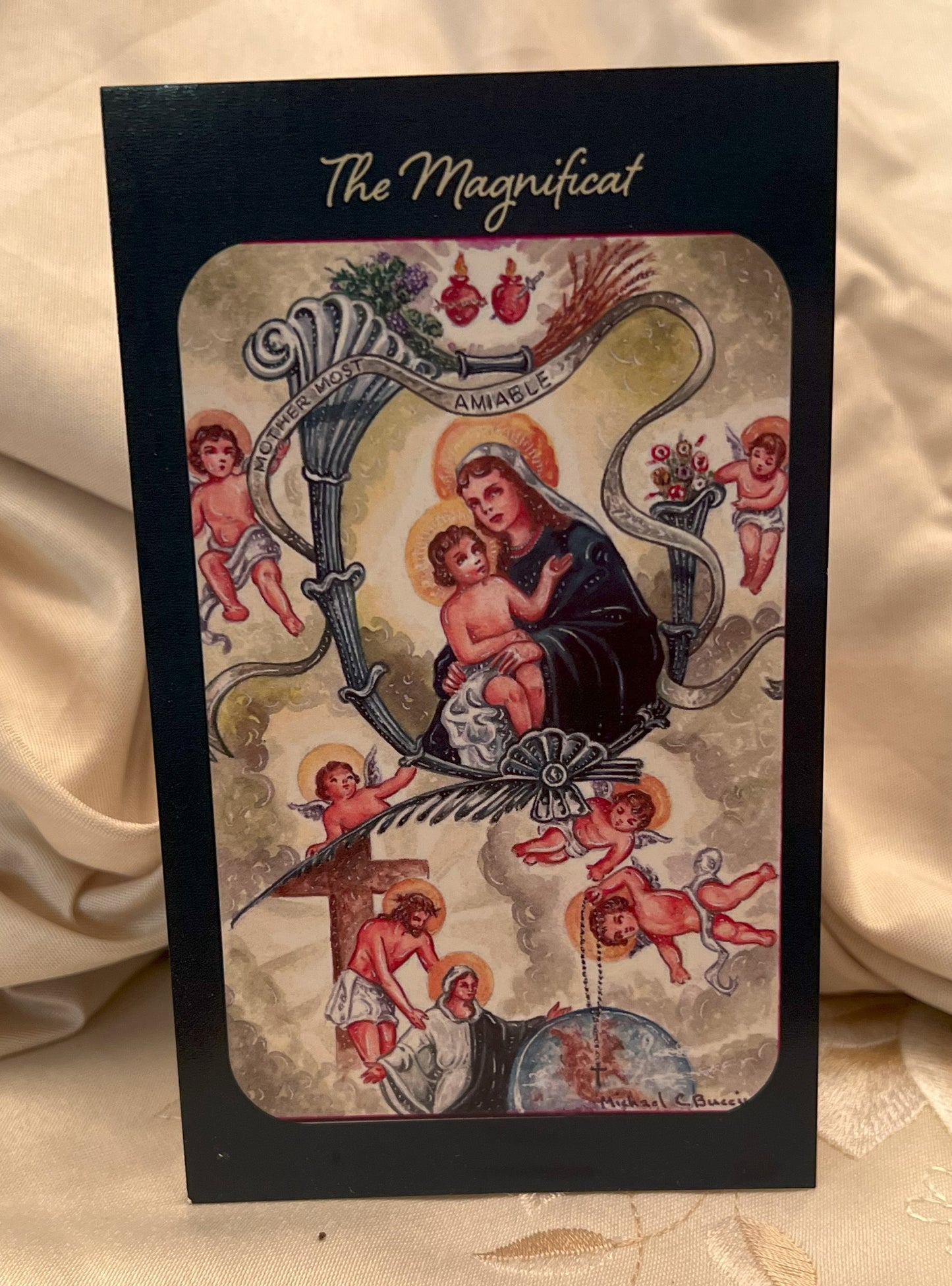 The Magnificat Prayer Card